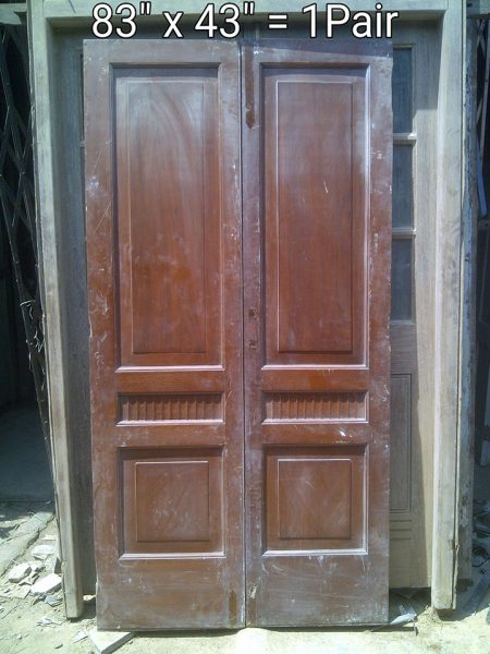 Wooden Panel Door Shutter