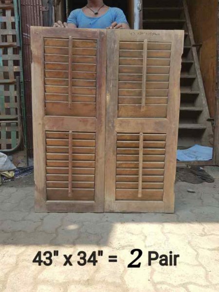 Louvered Window Shutters